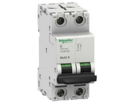 Выключатель автоматический 2-пол. 20A C 10кА C60H-DC Schneider Electric