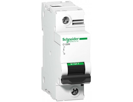 Выключатель автоматический 1-пол. 80A C 10кА C120N Schneider Electric