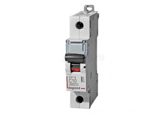 Выключатель автоматический 1 полюс 10A C 6ka DX3-E Legrand
