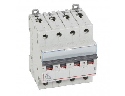 Выключатель автоматический 4-пол. 25A B 10kA DX3 Legrand