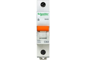 Выключатель автоматический 1-пол. 63A C 4,5кА Domovoy Schneider Electric