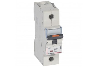 Выключатель автоматический 1-пол. 63A D 25kA DX3 Legrand