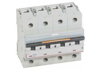 Выключатель автоматический 4-пол. 32A D 25kA DX3 Legrand