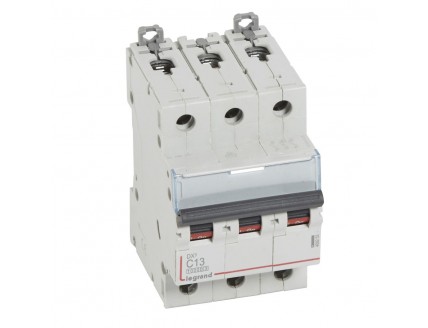 Выключатель автоматический 3-пол. 13A C 16kA DX3 Legrand