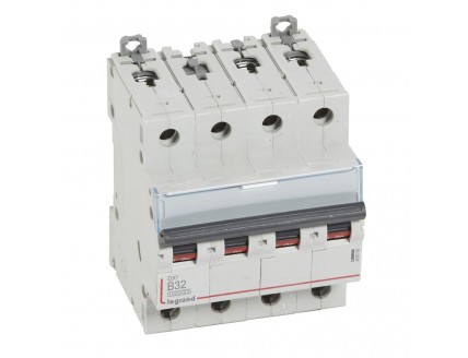 Выключатель автоматический 4-пол. 32A B 16kA DX3 Legrand