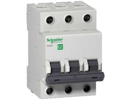 Выключатель автоматический 3-пол. 6A B 4.5кА Easy9 Schneider Electric