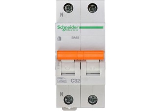 Выключатель автоматический 1 полюс +N 32A C 4,5ка Domovoy Schneider Electric