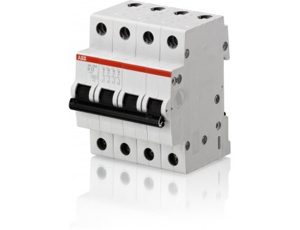 Выключатель автоматический 4-пол. 25A C 4,5kA ABB