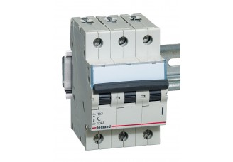 Выключатель автоматический 3-пол. 50А C 10kA TX3 Legrand