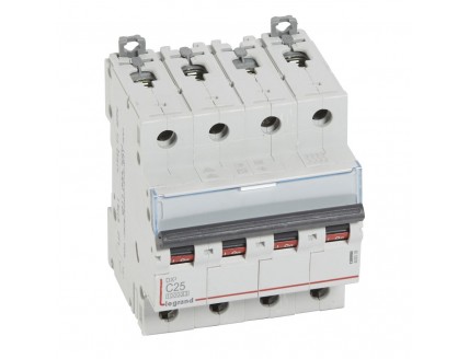 Выключатель автоматический 4-пол. 25A C 16kA DX3 Legrand