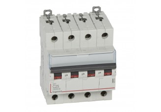 Выключатель автоматический 4-пол. 25A С 10kA DX3 Legrand