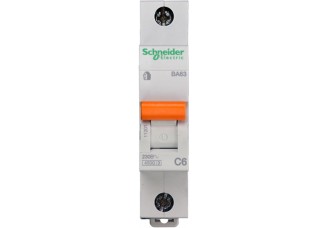 Выключатель автоматический 1-пол. 6A C 4,5кА Domovoy Schneider Electric