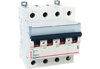 Выключатель автоматический 4-пол. 20A C 6kA DX3-E Legrand