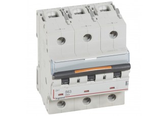 Выключатель автоматический 3-пол. 63A B 25kA DX3 Legrand