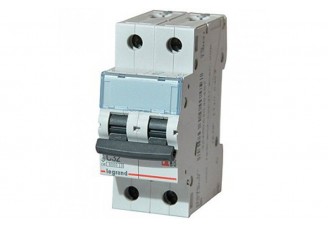 Выключатель автоматический 2-пол. 6А B 6kA TX3 Legrand