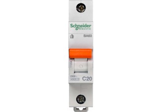 Выключатель автоматический 1 полюс 20A C 4,5ка Domovoy Schneider Electric