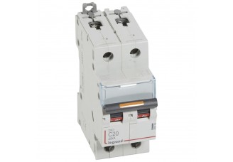Выключатель автоматический 2-пол. 20A C 25kA DX3 Legrand