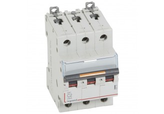 Выключатель автоматический 3-пол. 2A C 25kA DX3 Legrand