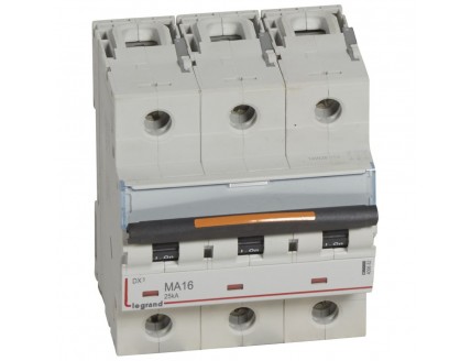 Выключатель автоматический 3-пол. 16A MA 25kA DX3 Legrand