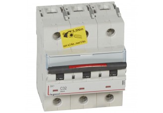 Выключатель автоматический 3-пол. 32A С 36kA DX3 Legrand
