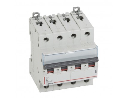 Выключатель автоматический 4-пол. 1A C 16kA DX3 Legrand
