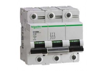 Выключатель автоматический 3-пол. 100A 15кА C120H C "Schneider Electric"