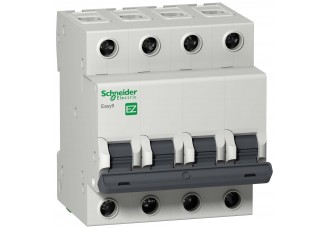 Выключатель автоматический 4-пол. 32A B 4.5кА Easy9 Schneider Electric