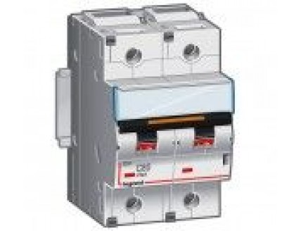 Выключатель автоматический 2-пол. 4A MA 25kA DX3 Legrand