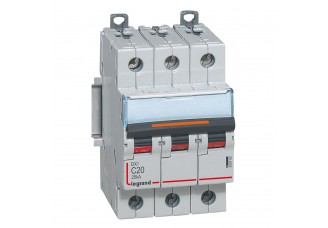 Выключатель автоматический 3-пол. 20A C 25kA DX3 Legrand