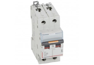 Выключатель автоматический 2-пол. 25A C 25kA DX3 Legrand