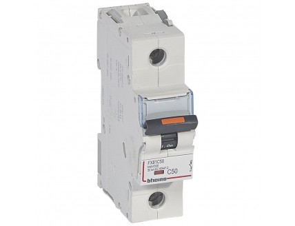 Выключатель автоматический 1-пол. 50A D 25kA DX3 Legrand