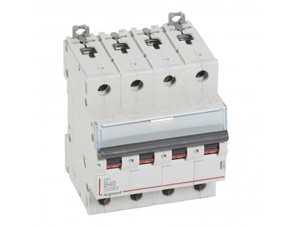 Выключатель автоматический 4-пол. 40A B 16kA DX3 Legrand