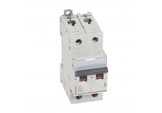 Выключатель автоматический 2-пол. 2A D 10kA DX3 Legrand