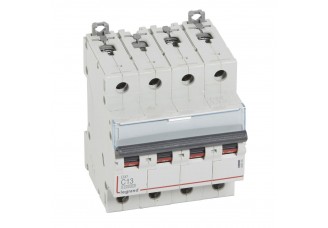 Выключатель автоматический 4-пол. 13A C 16kA DX3 Legrand