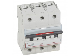 Выключатель автоматический 3-пол. 25A С 36kA DX3 Legrand