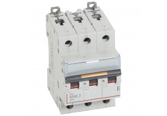 Выключатель автоматический 3-пол. 6,3A MA 25kA DX3 Legrand