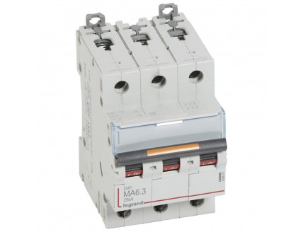 Выключатель автоматический 3-пол. 6,3A MA 25kA DX3 Legrand