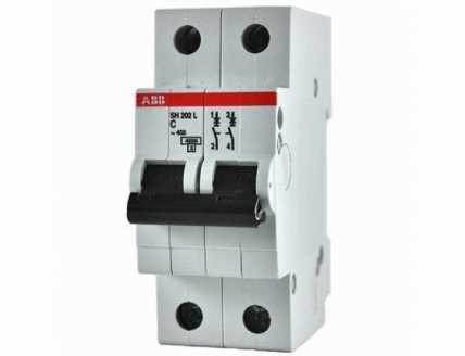 Выключатель автоматический 2 полюса 63A C 4,5ka ABB