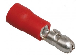 Разъем штекерный изолированный IEK 0,5-1,5 мм. кв. "папа" красный РшИп1,25-4 (уп. 100 шт.)