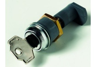 Блокировка выключателя в разомкнутом состоянии KLF-S T4-T5 KEY LOCK EQ.20005 F/ROT.HAND