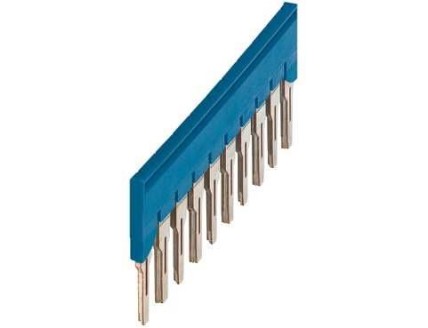 ПЕРЕМЫЧКА ДЛЯ КЛЕММНИКОВ, 10ТЧК ДЛЯ 6ММ? terminal blocks,СИНИЙ