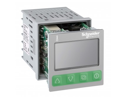 ТЕМП. КОНТ., 48 x 48, УНИВ. ВХ., 1 АВАР. ВЫХ., 1РЕЛ., 1 ТТР, MODBUS, 110/240VAC