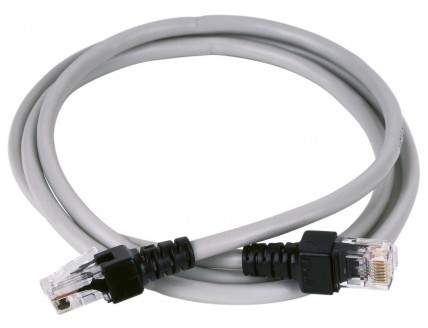 Соед. каб. Ethernet, 2хRJ45 в пром. исполнении, Cat 5E, 3 метра - стандарт UL