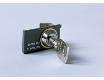 Блокировка положения выключателя в фикс. части Emax E1/6 с разными ключами или навесным замком D=4mm