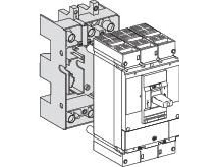 Заглушки клеммные для NS400/630 короткие (2шт.)