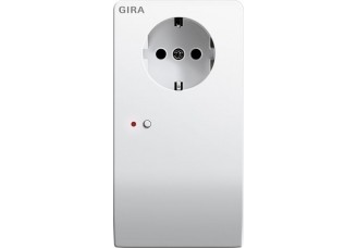 Радиоадаптер для розетки 1,4 кВт белый Gira