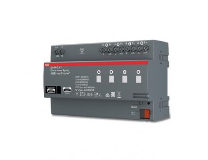 Светорегулятор, 4 канала по 10 - 315Вт (R, RL, RC) или 2 - 80Вт (LED) free@home