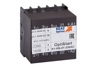 Мини-контактор OptiStart K1-09L10-230AC-VS
