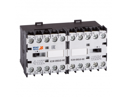 Мини-контактор реверсивный OptiStart K1W-09D10-MC-230AC/DC
