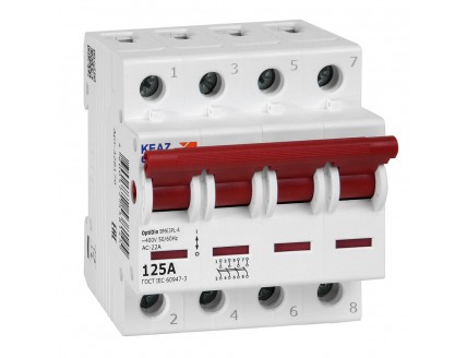 Выключатель нагрузки модульный OptiDin BM63PL-432-УХЛ3 (ВМ63PL)